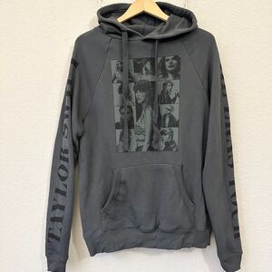 TALYOR SWIFT The Eras Tour Hoodie Gray Pullover Music Artist Concert